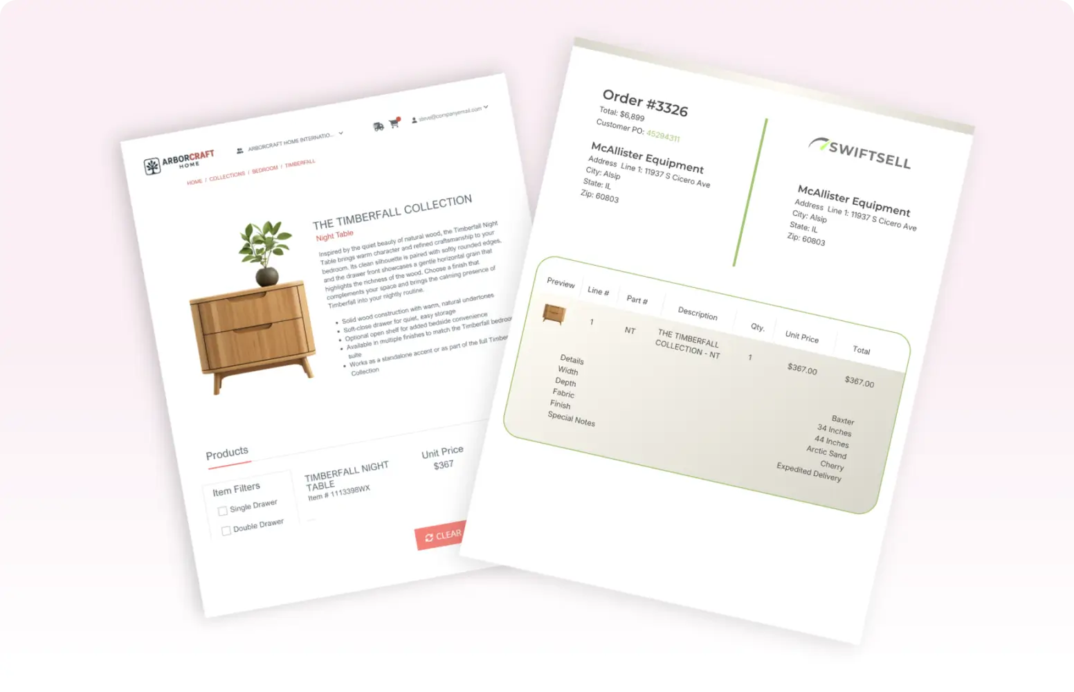 configurator for furniture