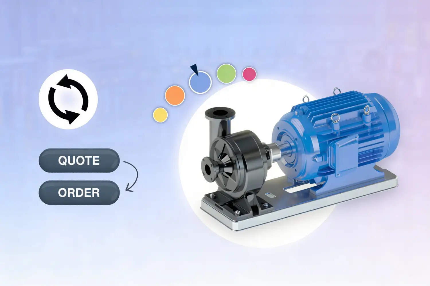 3D interactive product render_
